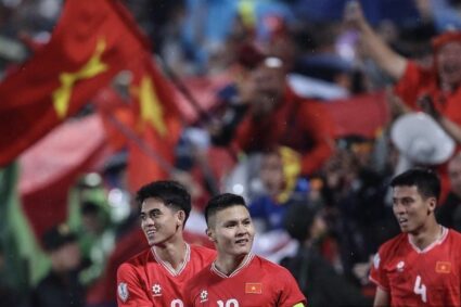 Hasil Vietnam Versus Myanmar 5-0: Golden Star Warriors ke Semi-final, Juara Group B